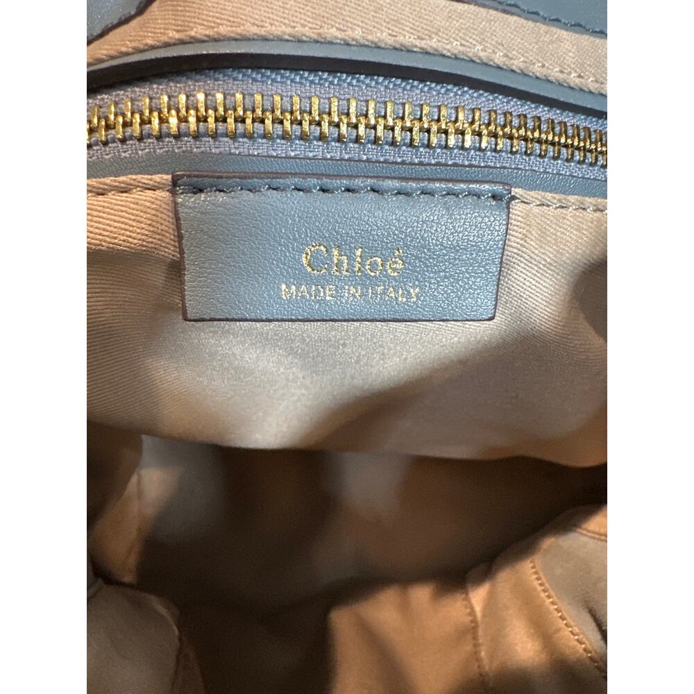 Chloe Faye Small Leather/Suede Backpack EUC - Picture 8 of 10